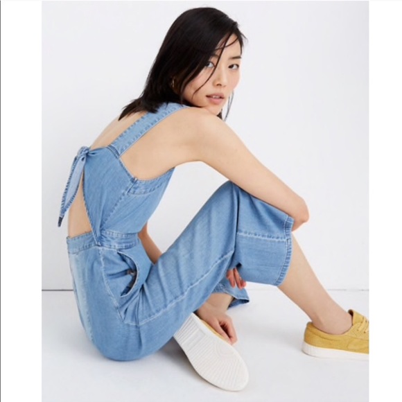 SOLD❣️Madewell Chambray Jumpsuit - Picture 4 of 7